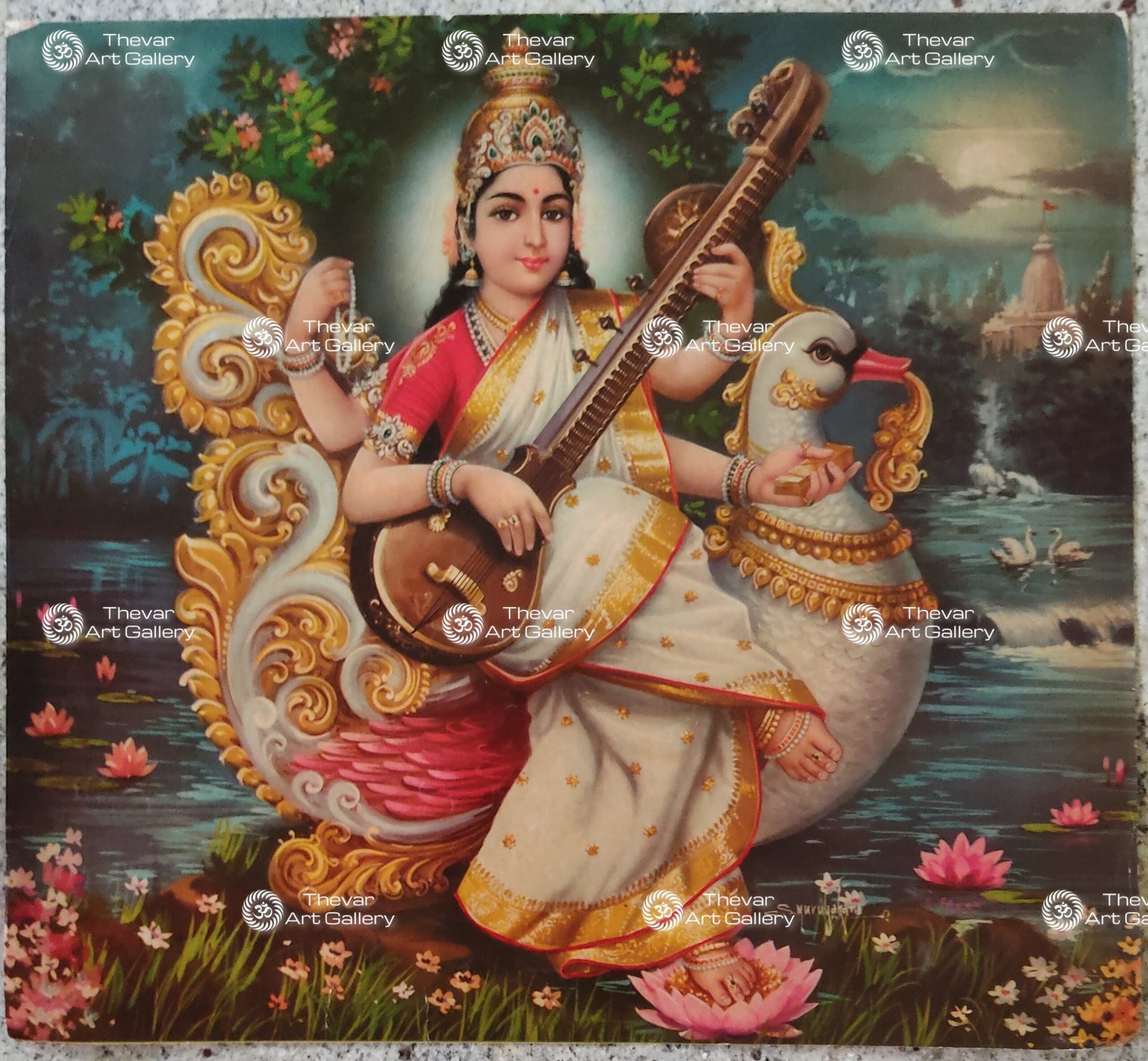 Artist S.Murugakani Antique vintage Print- Thevar Art Gallery