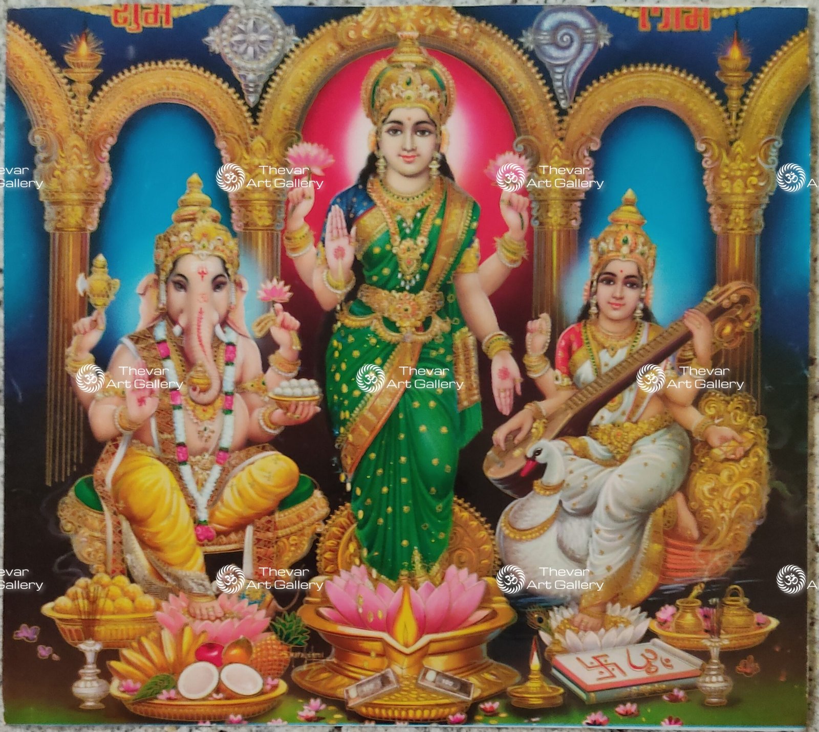 Artist S.Murugakani Antique vintage Print- Thevar Art Gallery