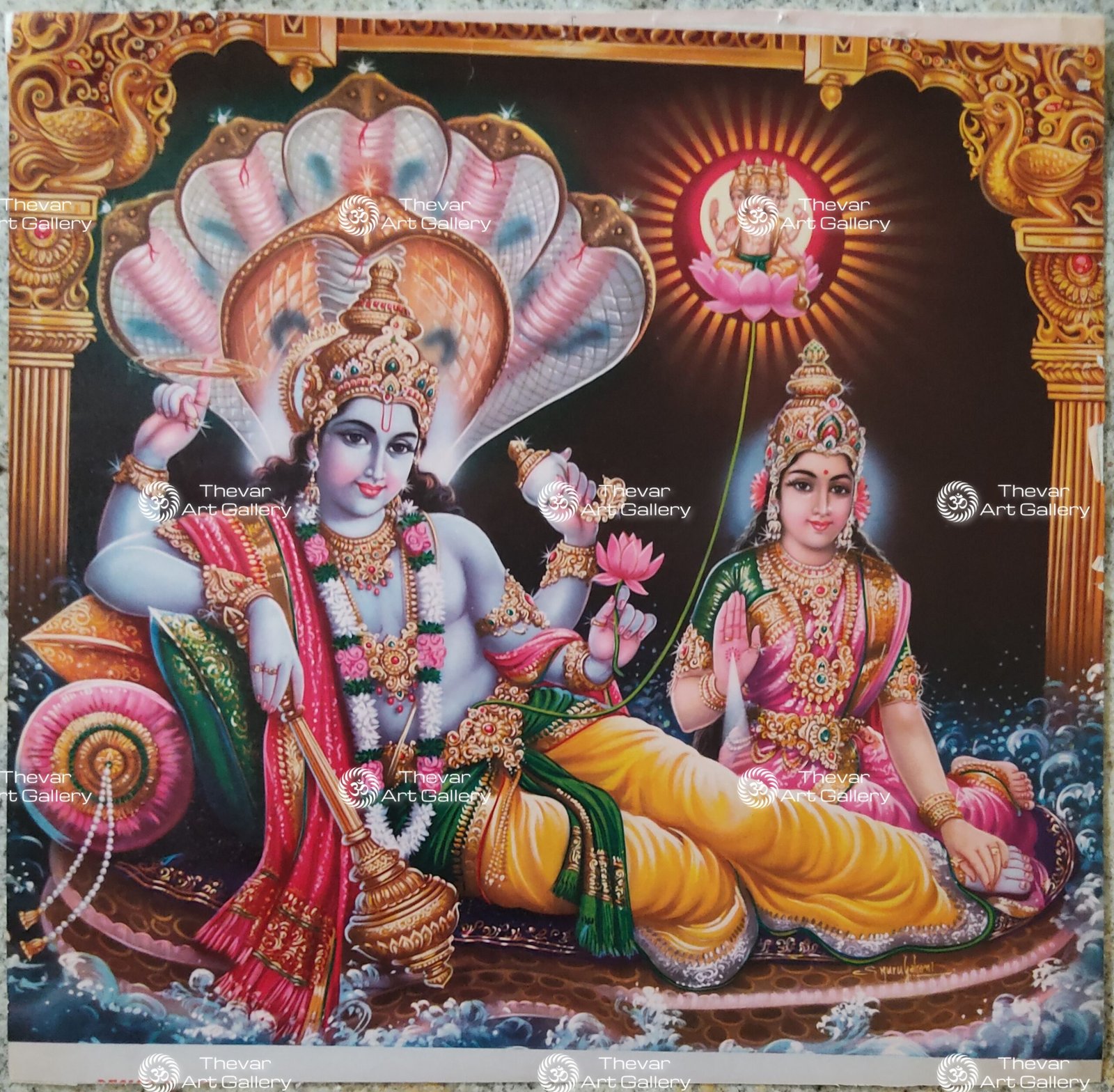 Artist S.Murugakani Antique vintage Print- Thevar Art Gallery