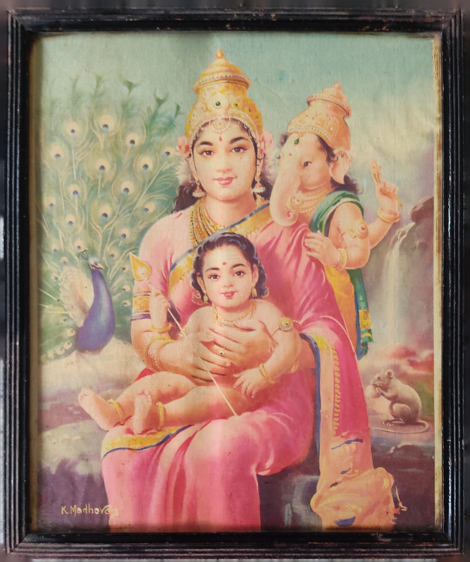 Parvati devi | Murugan | Ganesha