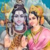 Artist C.Kondiahraju Antique vintage Print- Thevar Art Gallery