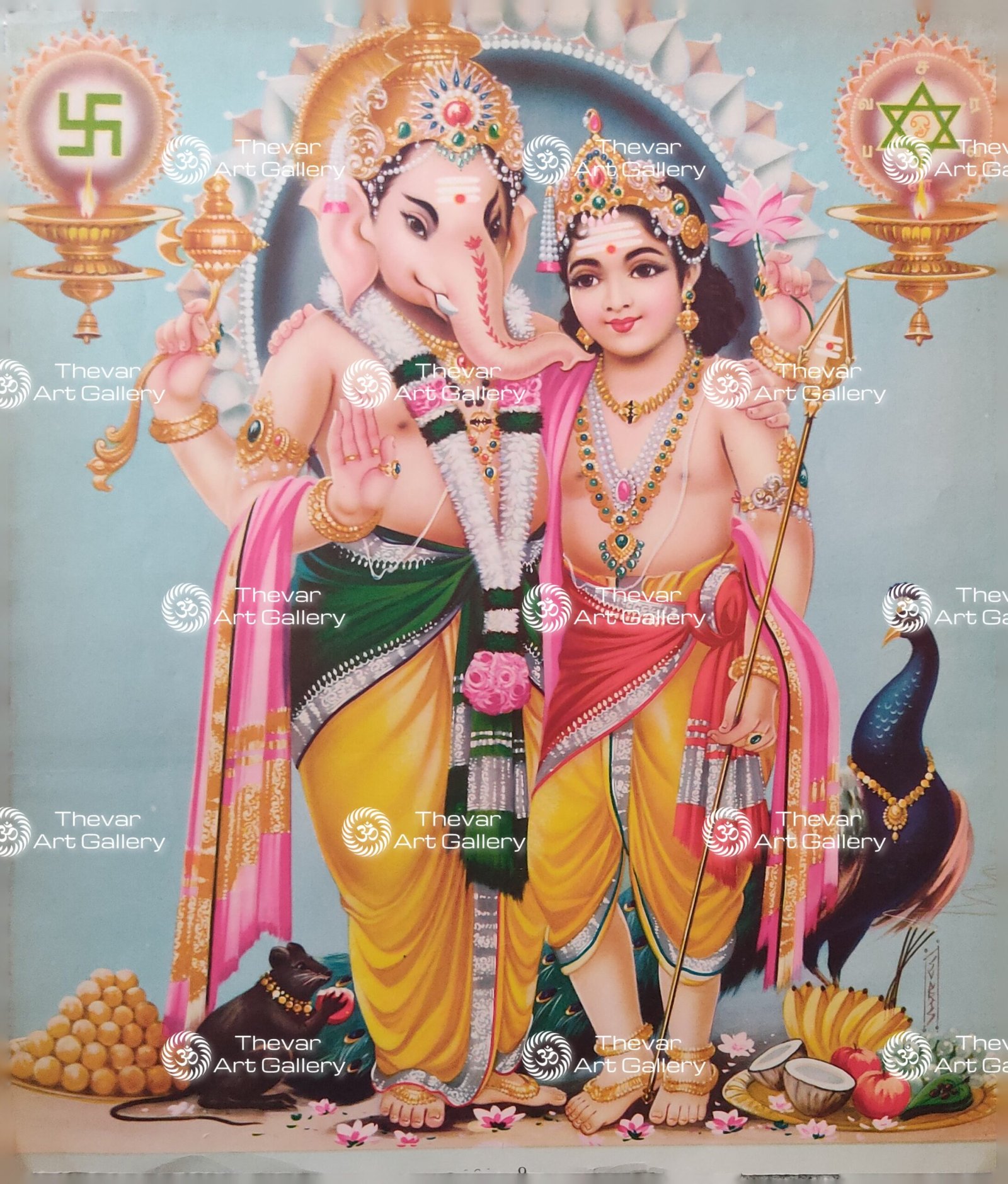 Ganesha & Murugan | Skanda | Kartikeya | Kangiten