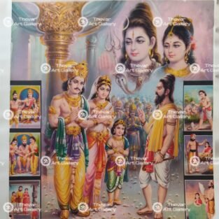 Artist S.Murugakani antique Vintage print - Thevar art gallery