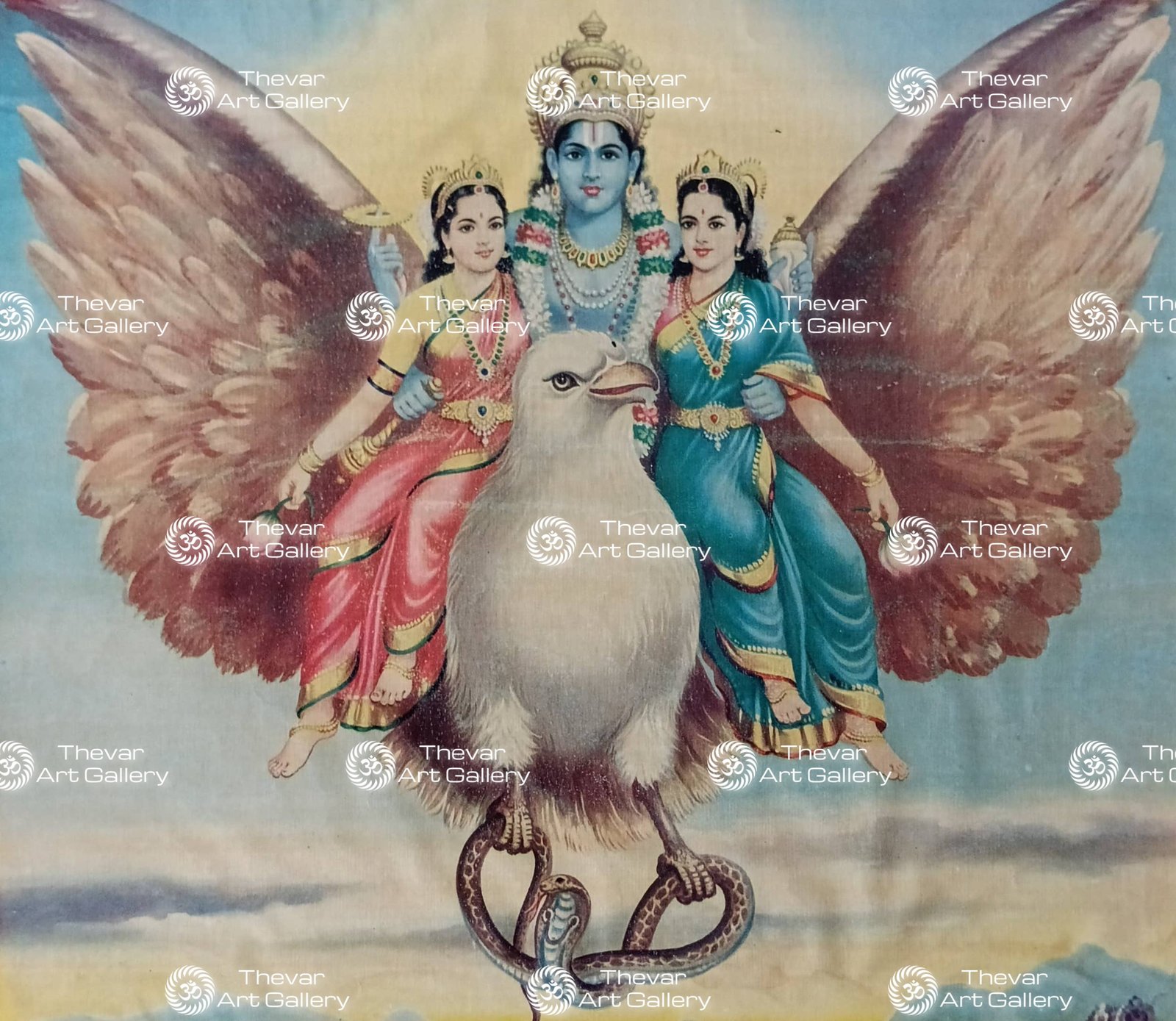 Maha Vishnu Sridevi Bhudevi