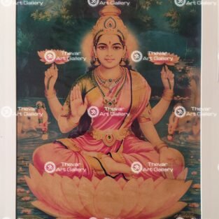 Artist C.Kondiahraju Antique vintage Print - Thevar Art Gallery