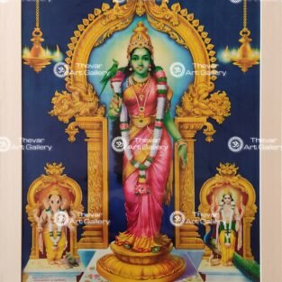 Artist C.Kondiahraju Antique vintage Print - Thevar Art Gallery