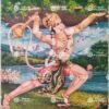 Artist C.Kondiahraju Antique vintage Print - Thevar Art Gallery