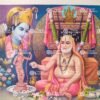 Artist C.Kondiahraju Antique vintage Print - Thevar Art Gallery