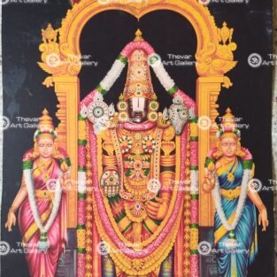 Artist C.Kondiahraju Antique vintage Print - Thevar Art Gallery