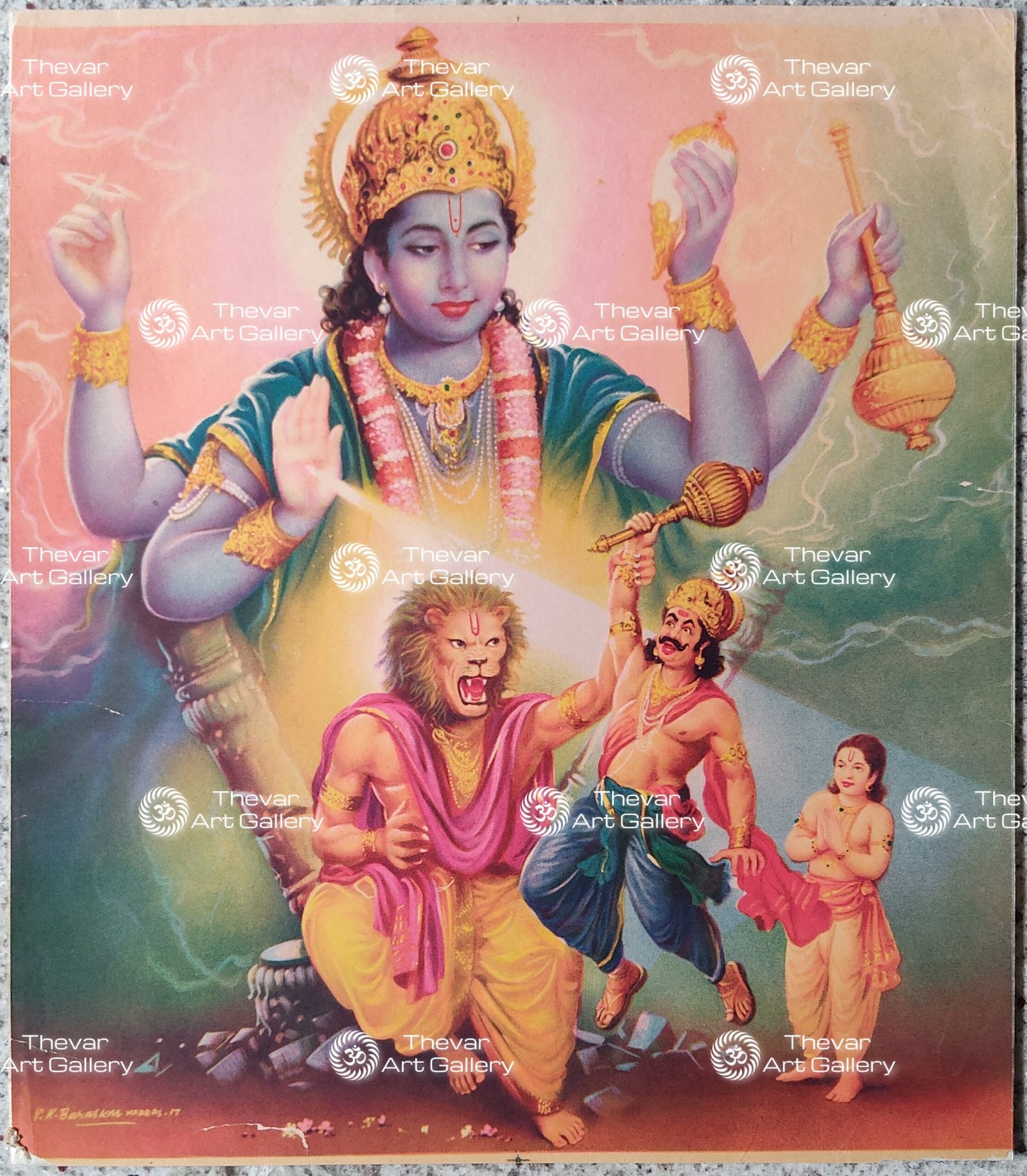 Narasimhar | Baktha Prahalathan | Maha Vishnu