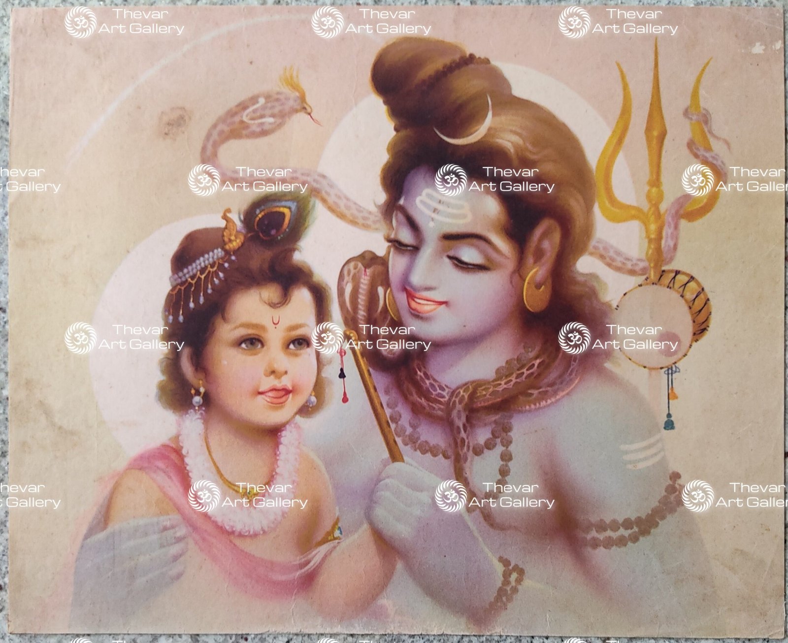 Shiva | Baby Krishna