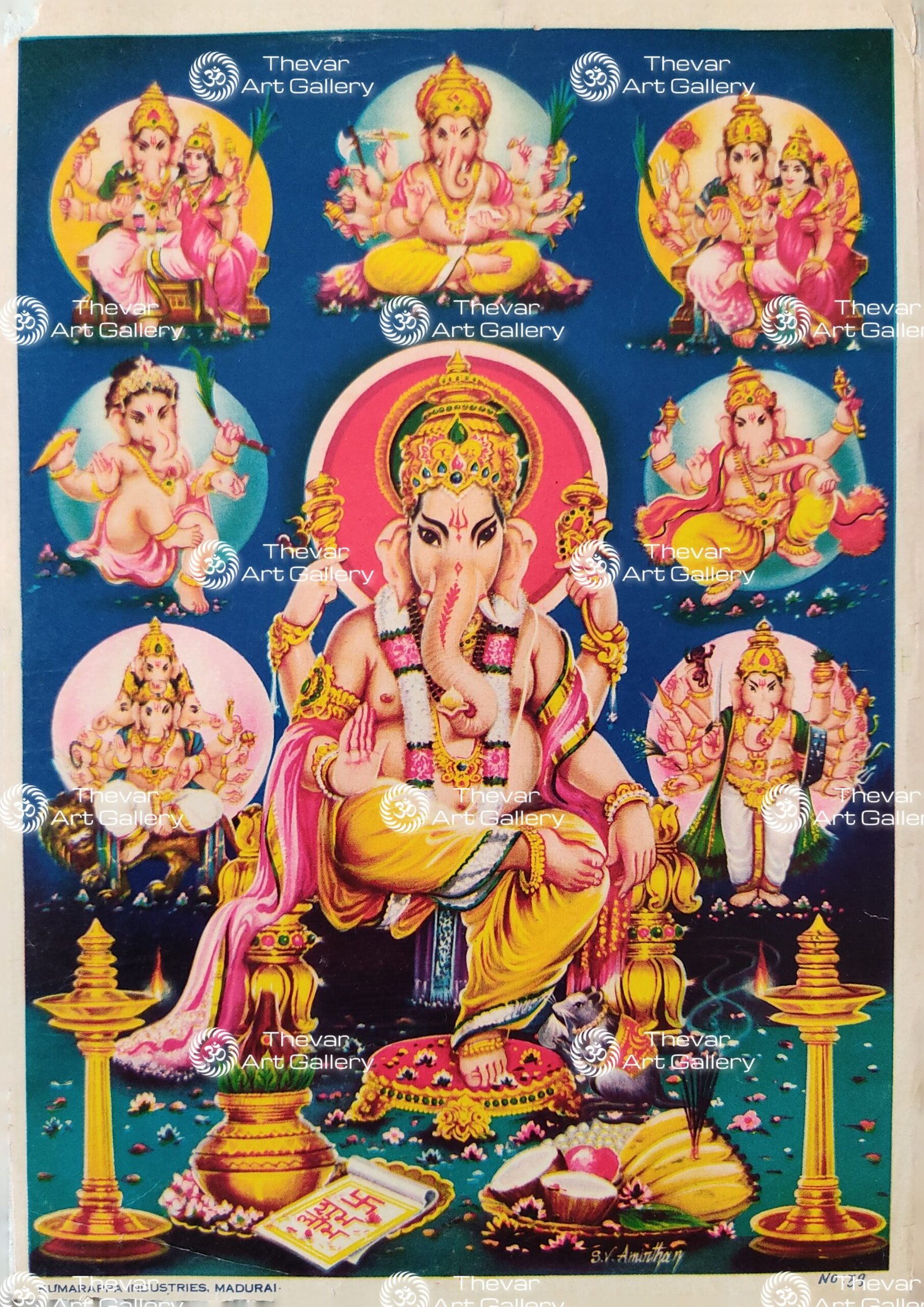 Ashta Ganapathy | Ganesha
