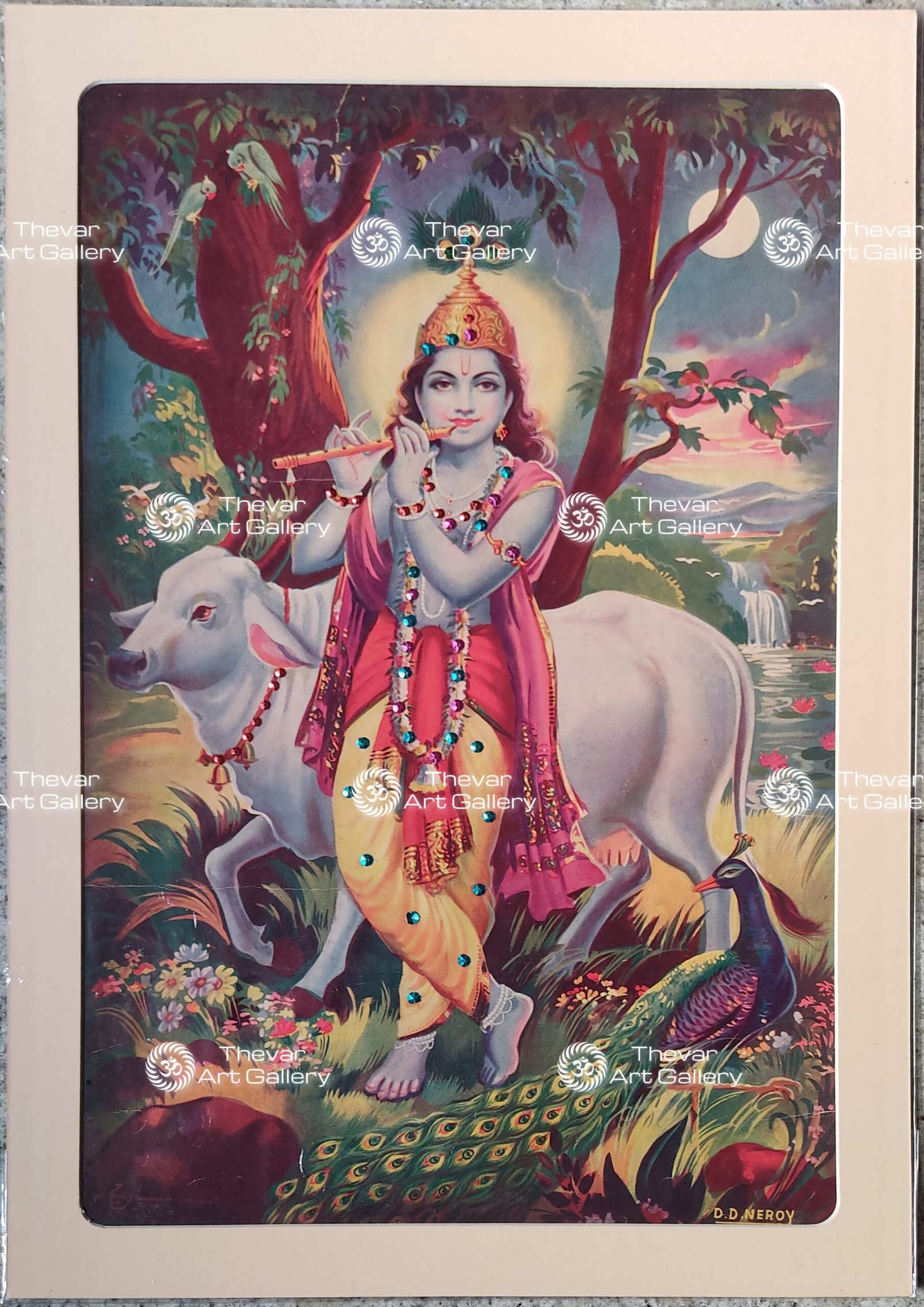 Flute Krishna (Stone Work)
